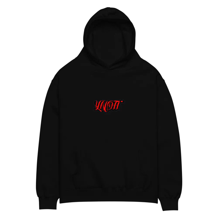 Gradient Typography Hoodie - Bloody Red product image (2)