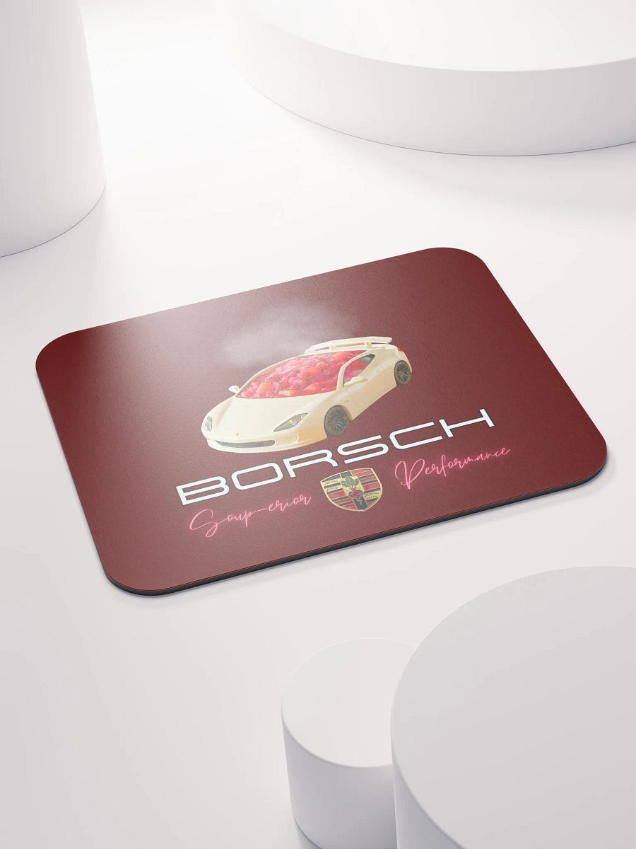Borsch - Soup-erior Performance Funny Sports Car Mouse Pad product image (4)