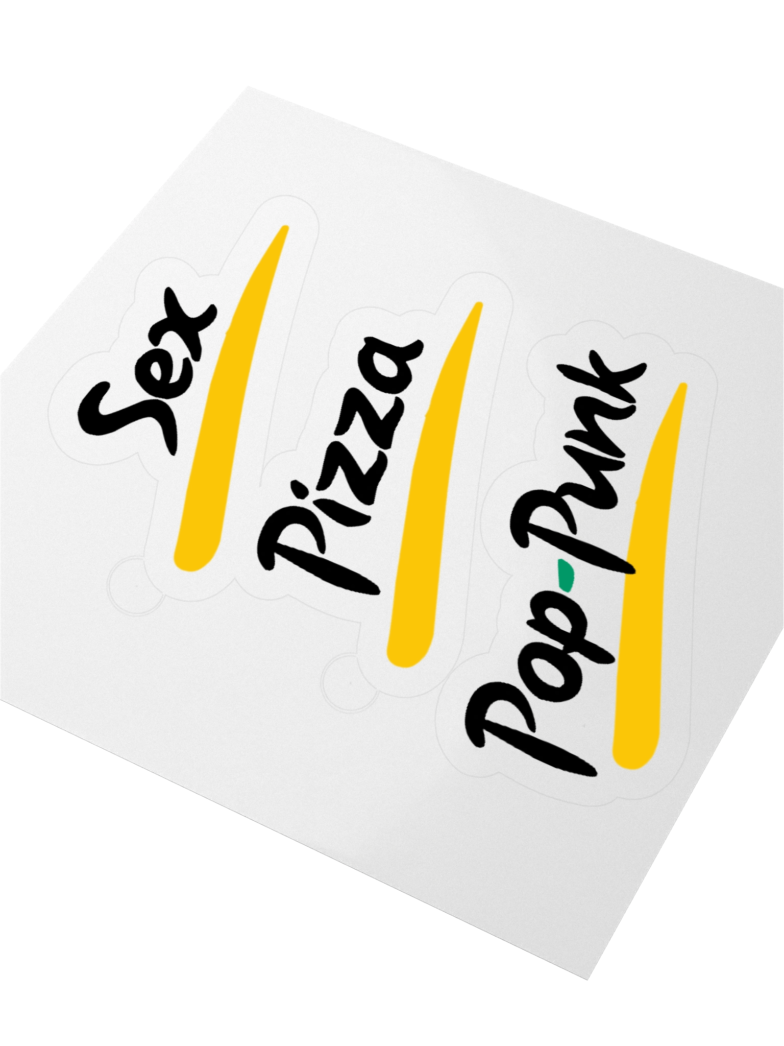 Pop-Punk Pizza Sticker 2 product image (7)