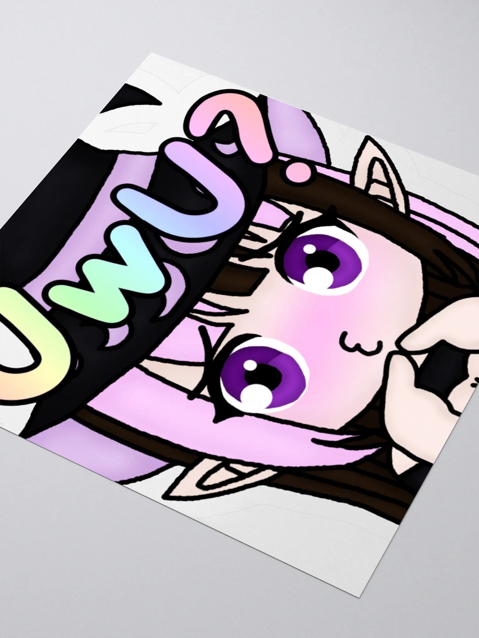 UwU Emote Sticker product image (9)