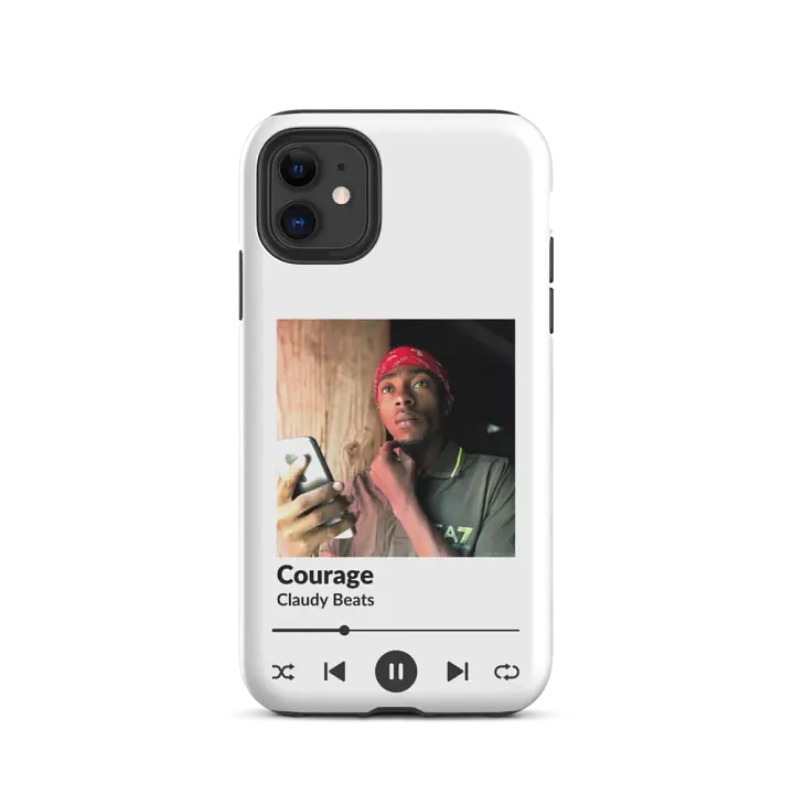 CLAUDY BEATS COURAGE IPHONE® TOUGH CASE product image (2)