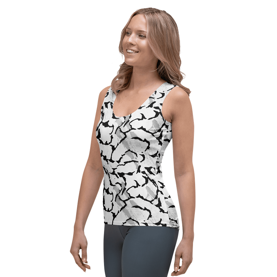 Black White Tank Top product image (3)