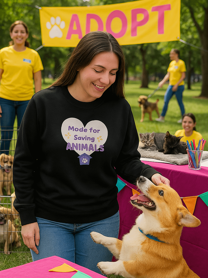 Made for Saving Animals Sweatshirt product image (1)