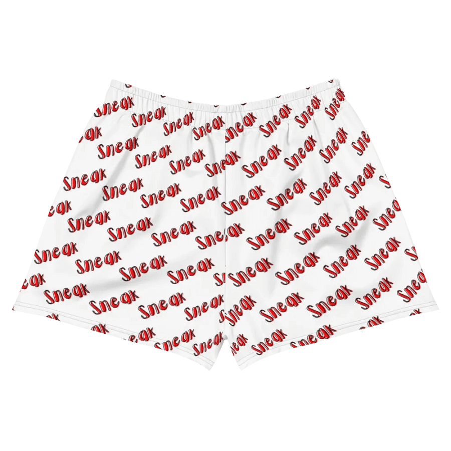 Flower Fox All Over Print Women's Shorts - Black product image (6)