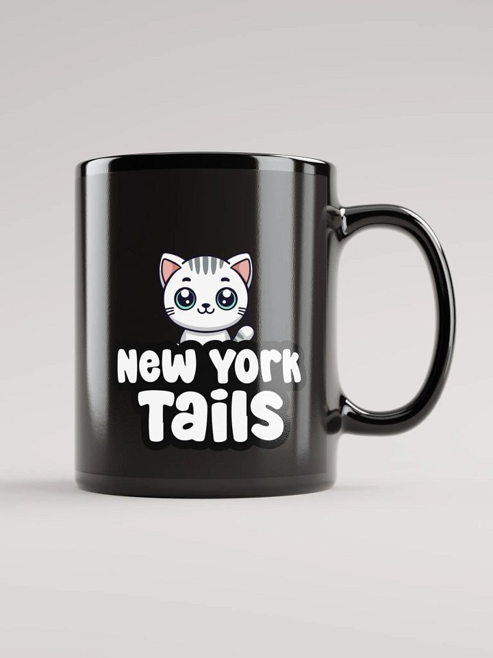 Milky New York Tails Black Mug product image (1)