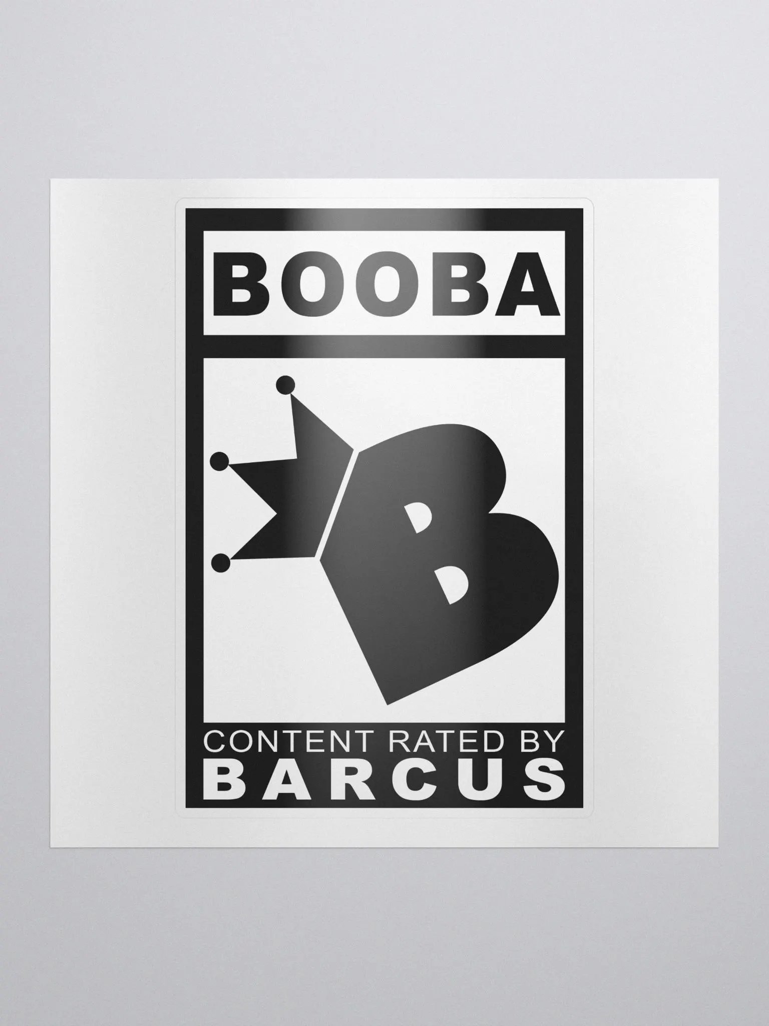 ESRB Booba Sticker product image (1)
