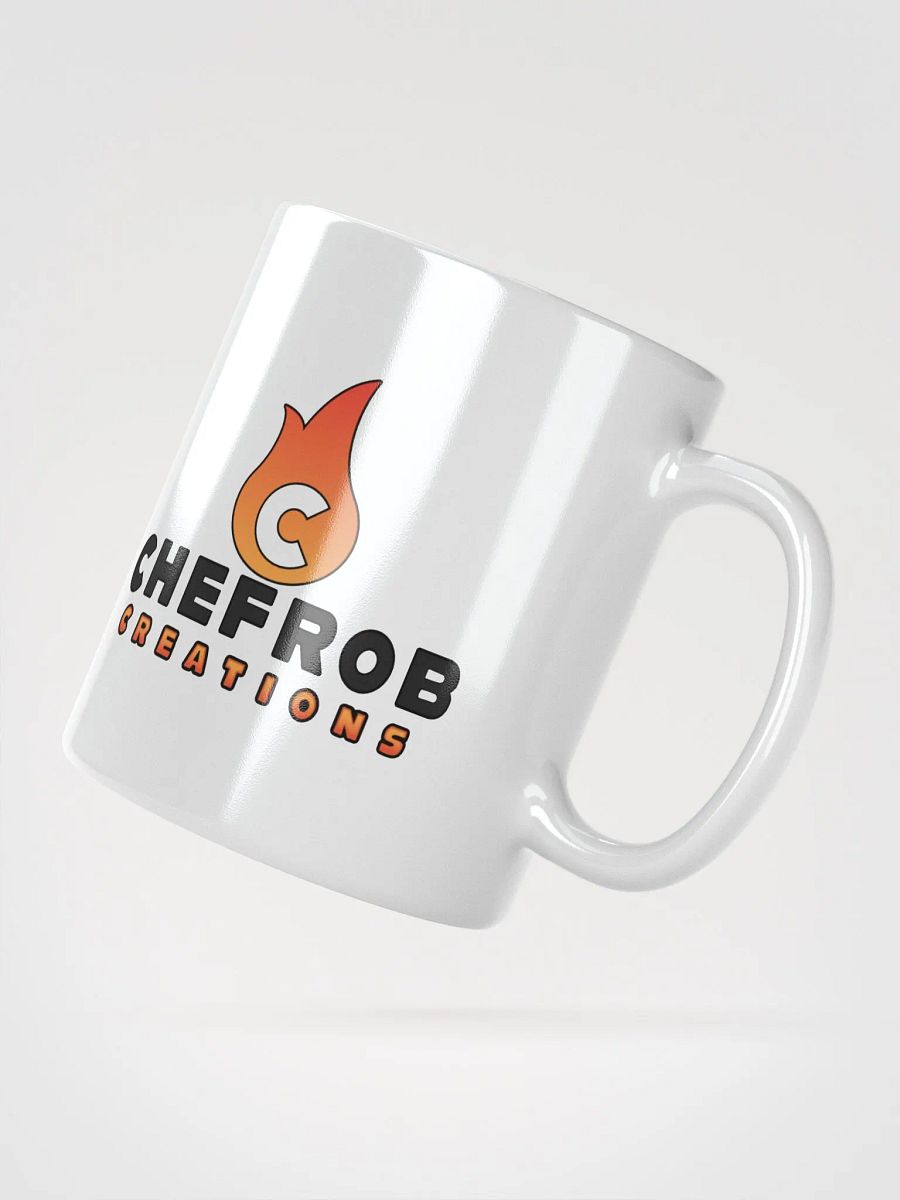Logo V2 White Glossy Mug product image (3)