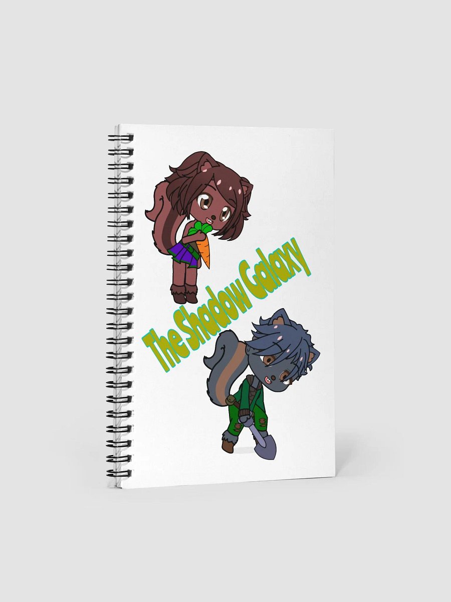 The Shadow Galaxy (Celestial Garden Squirrels) Notebook product image (1)