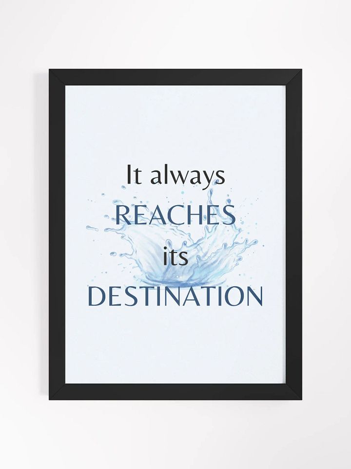 Vision-Destination Splash Matte Poster product image (1)