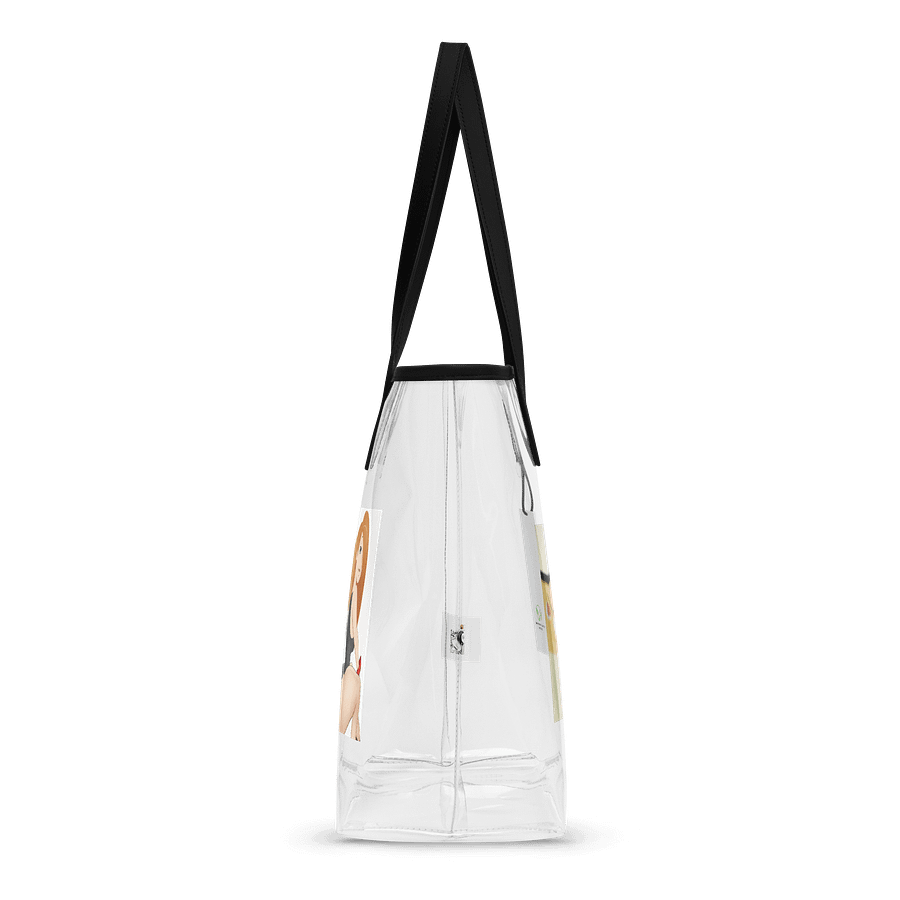Plastic see thru hand bag product image (5)