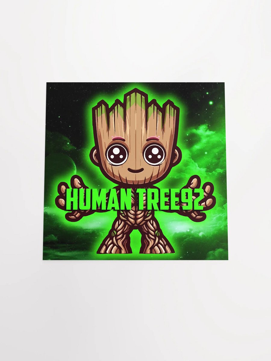 Enhanced Matte Paper Poster Green Glow Full product image (8)