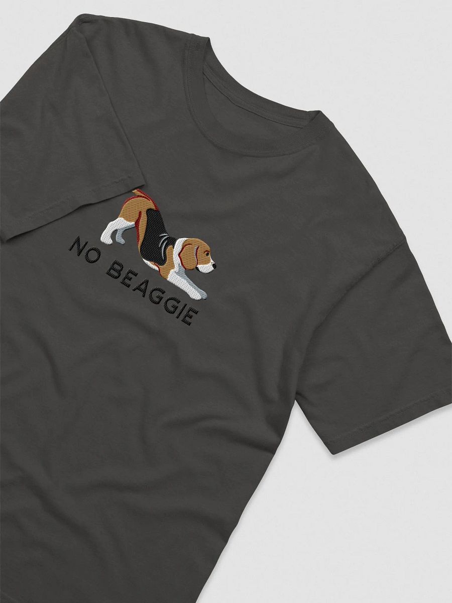 No Beaggie T-Shirt(Embroidered) of a Beagle product image (10)