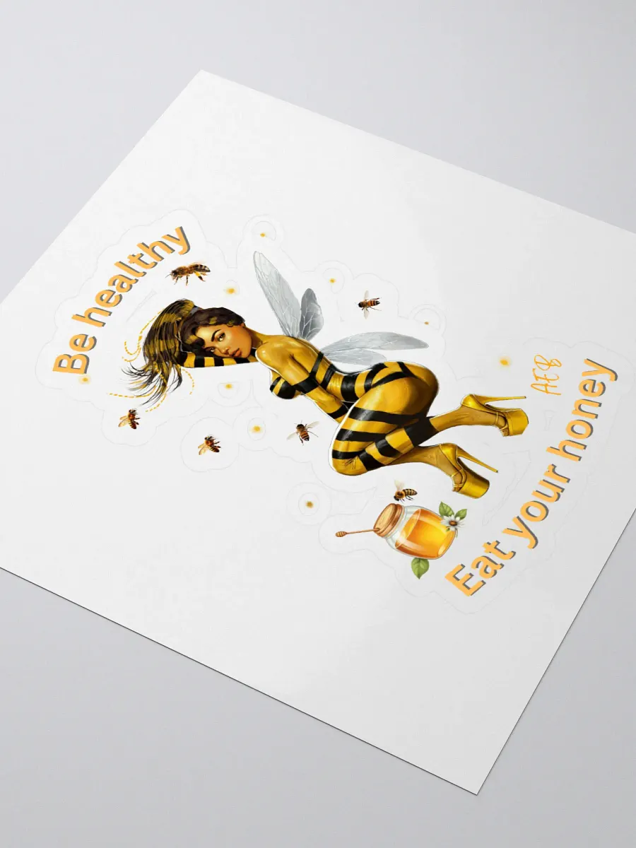Bee-utiful Honey Kiss Cut Stickers product image (3)