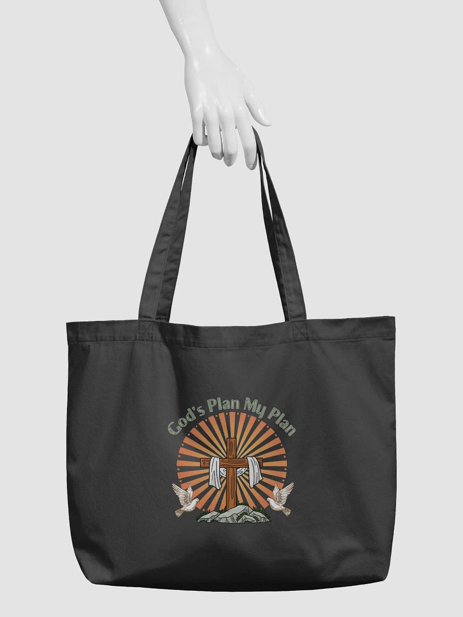 God`s Plan My Plan, Christian Faith Eco-Friendly Tote Bag product image (4)