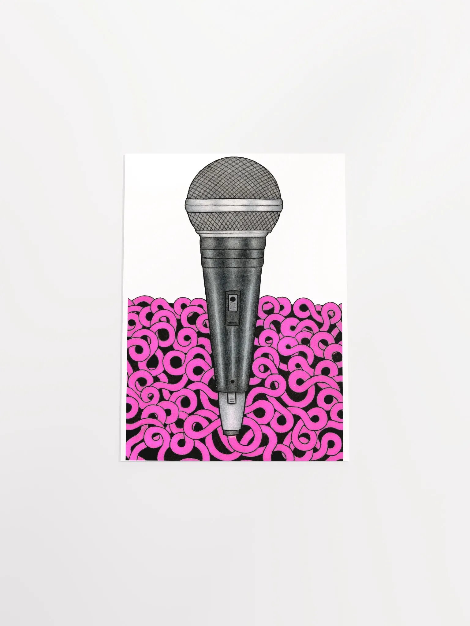 Mic Check print product image (4)