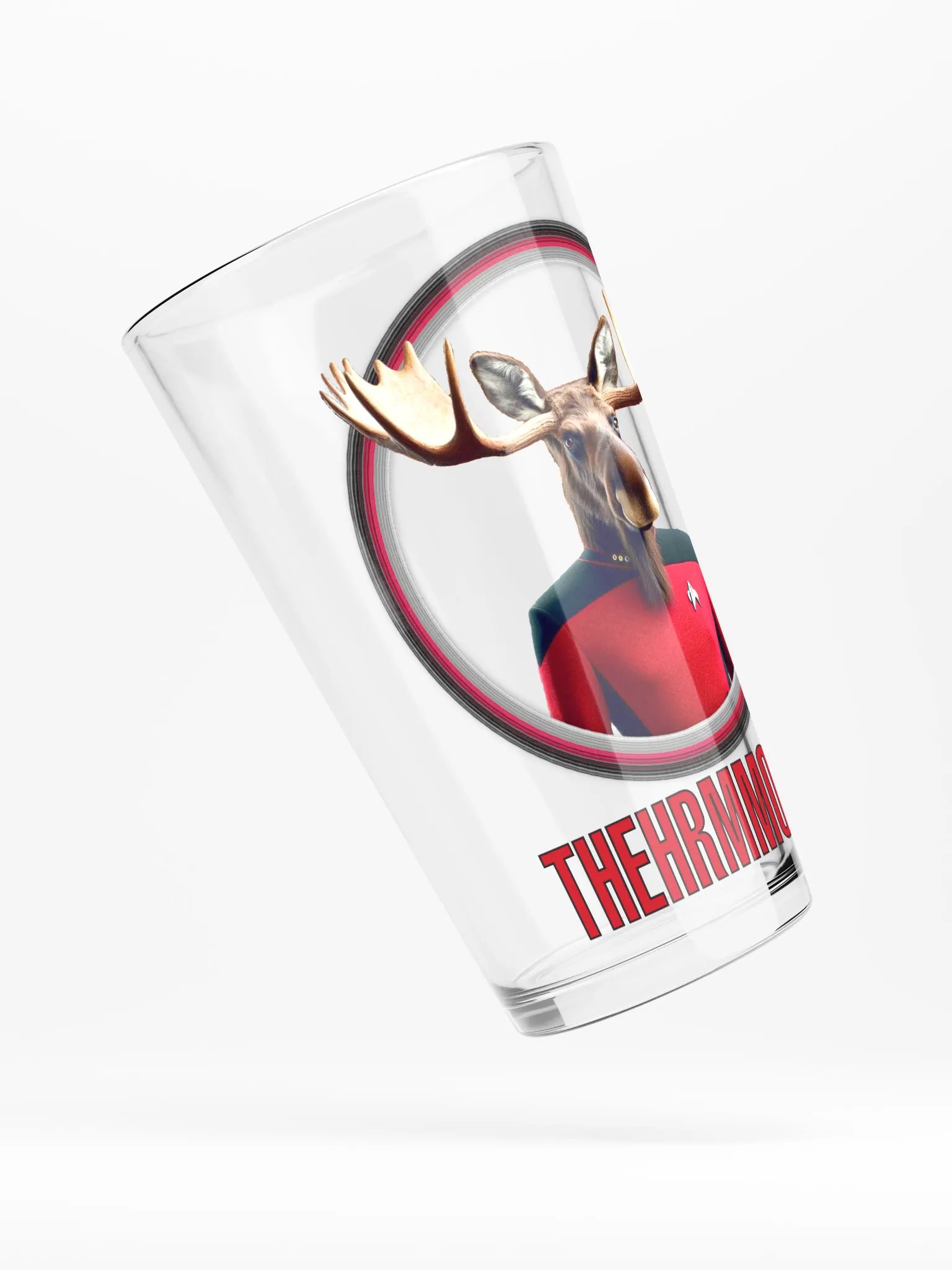 TheHRMMoose Pint Glass product image (4)