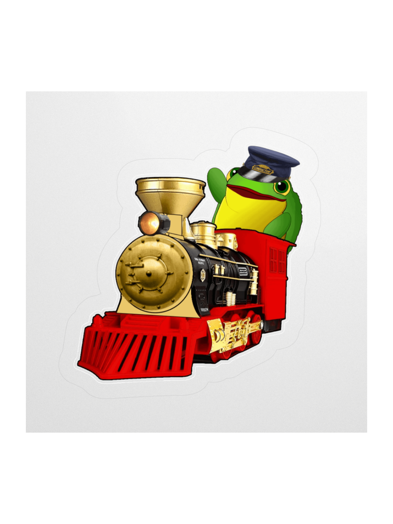 FROGGIE CHOO CHOO STICKER product image (4)