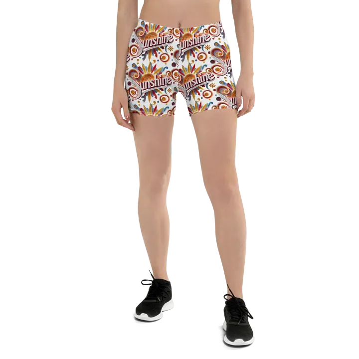 Sunshine Swirl All-Over Shorts product image (1)