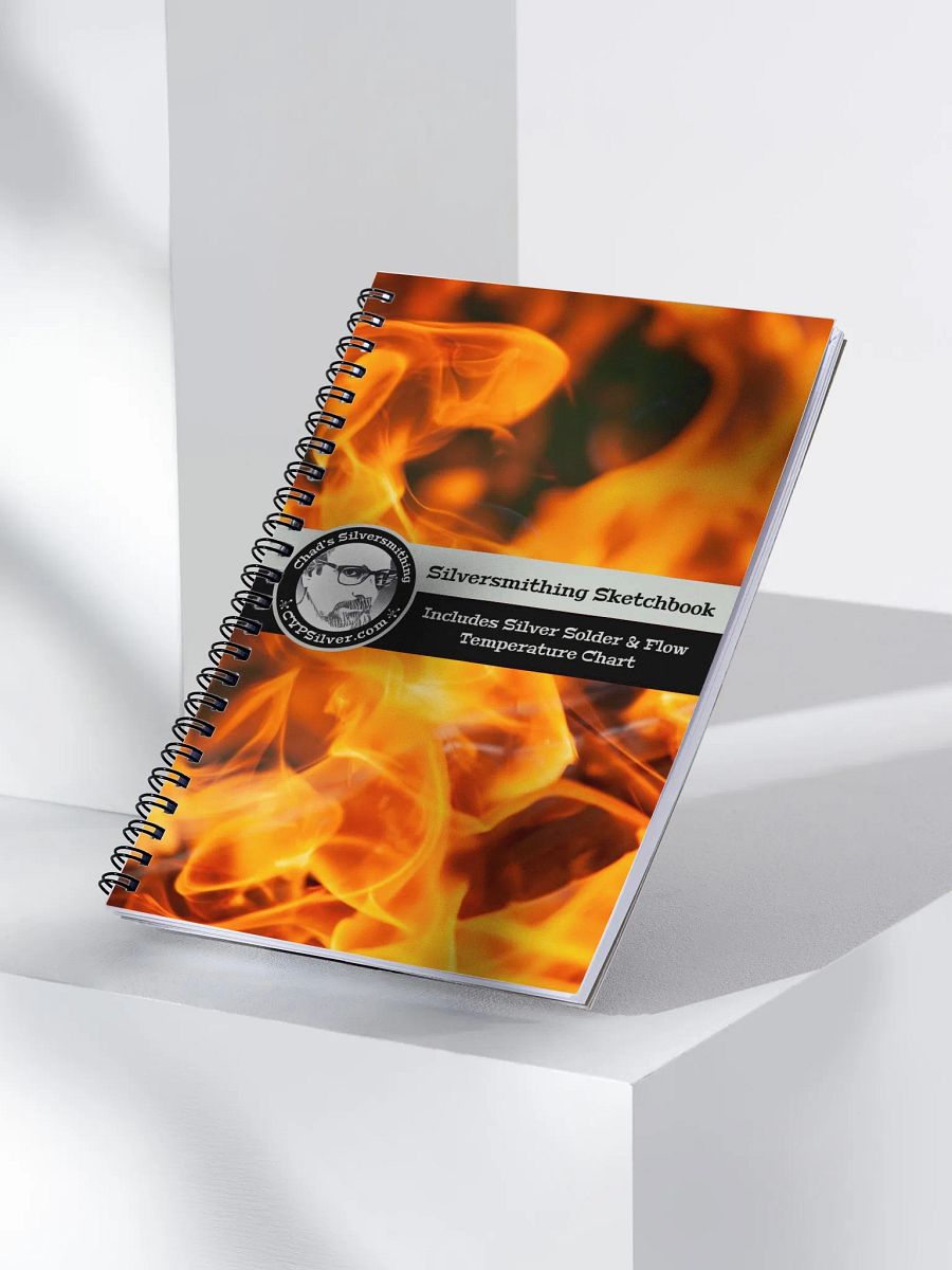 Design Notebook with Silver Solder Flow Temps product image (3)