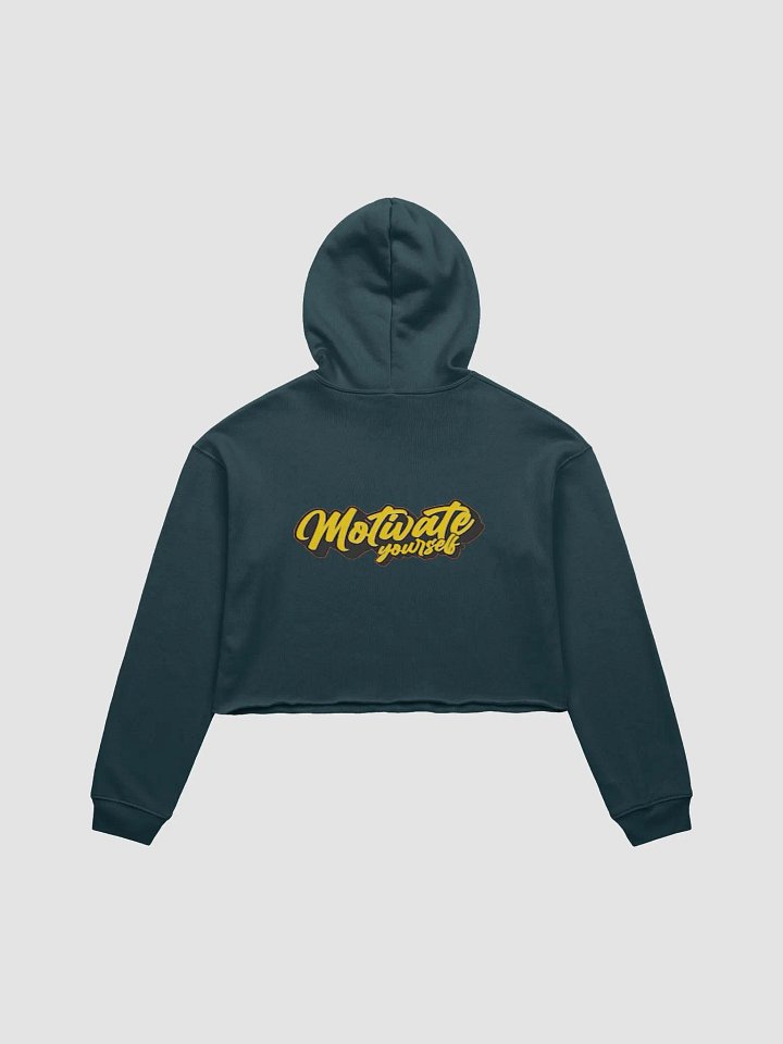 Motivate Yourself Crop Hoodie product image (10)