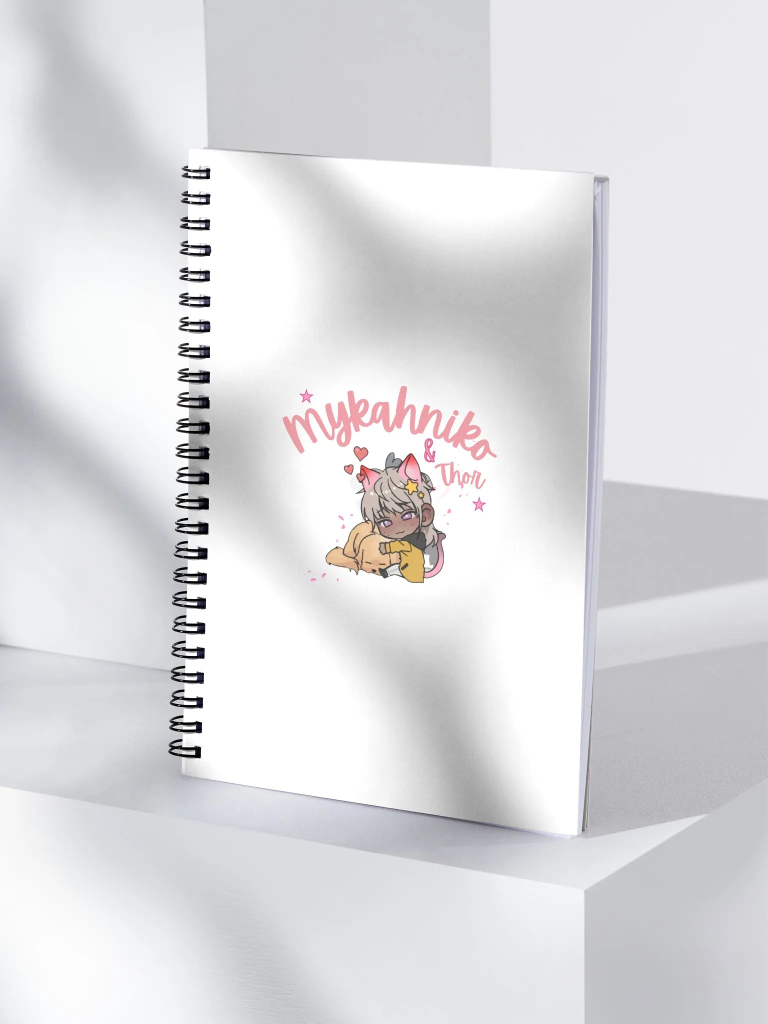 Mykah and Thor Cuddle Notebook product image (4)