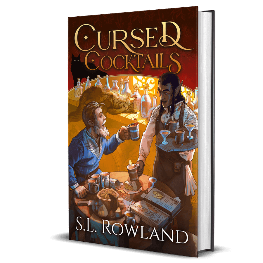 Cursed Cocktails Signed Hardcover product image (1)