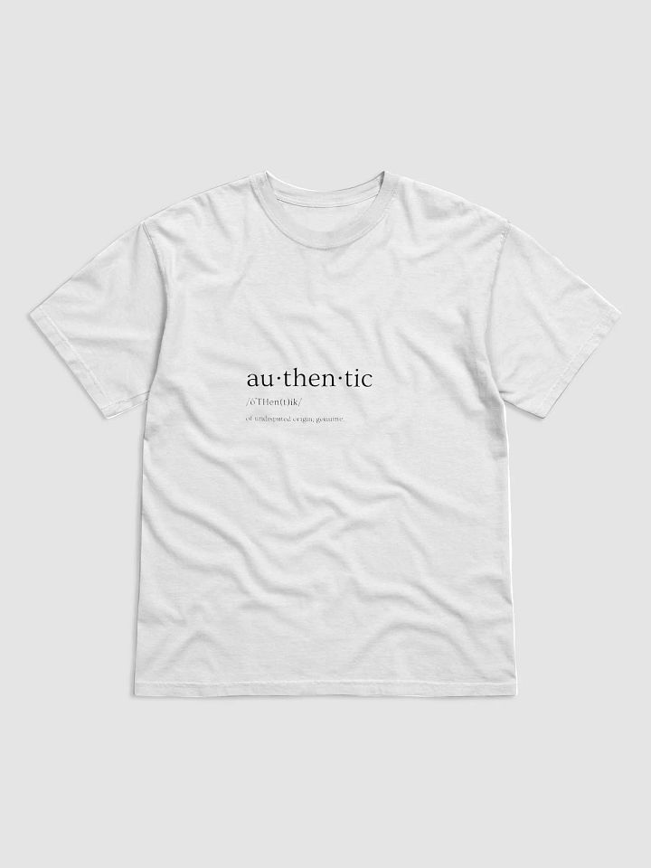 Ultra-Soft Cotton Comfort: Authentic Heavyweight T-Shirt product image (1)