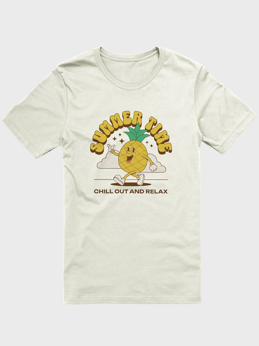 Summer time pineapple groovy T-shirt, retro pineapple Tee product image (3)