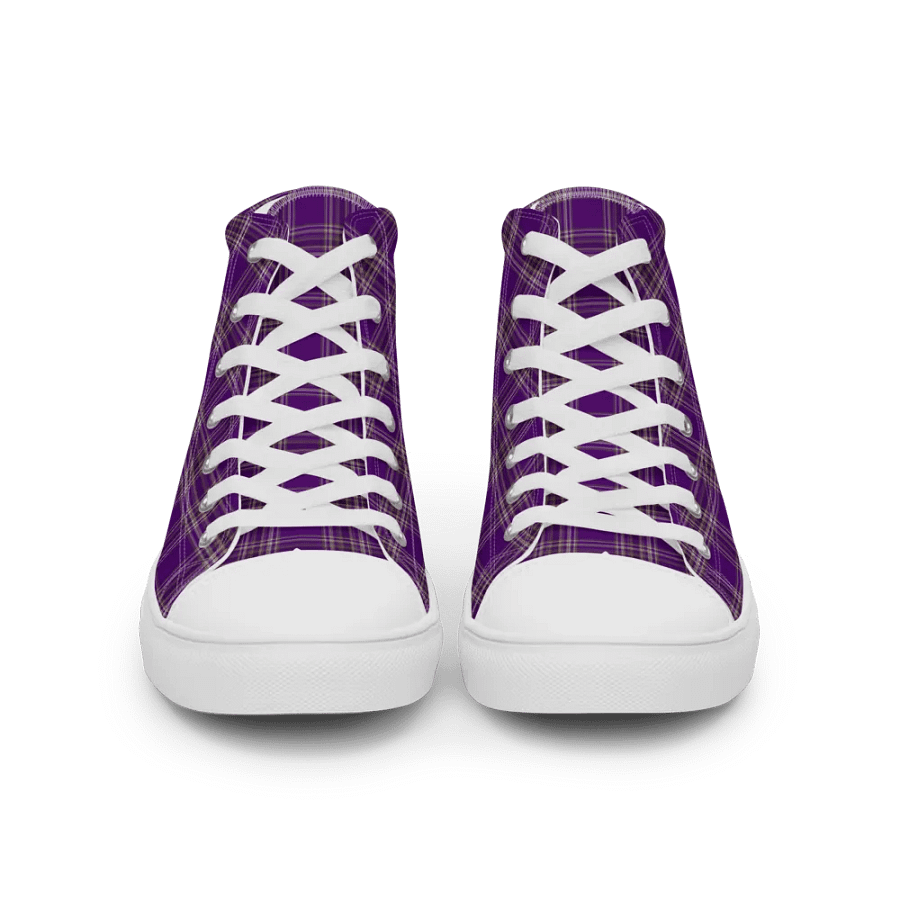 Men's Plaid Fusion High Top Shoes product image (3)
