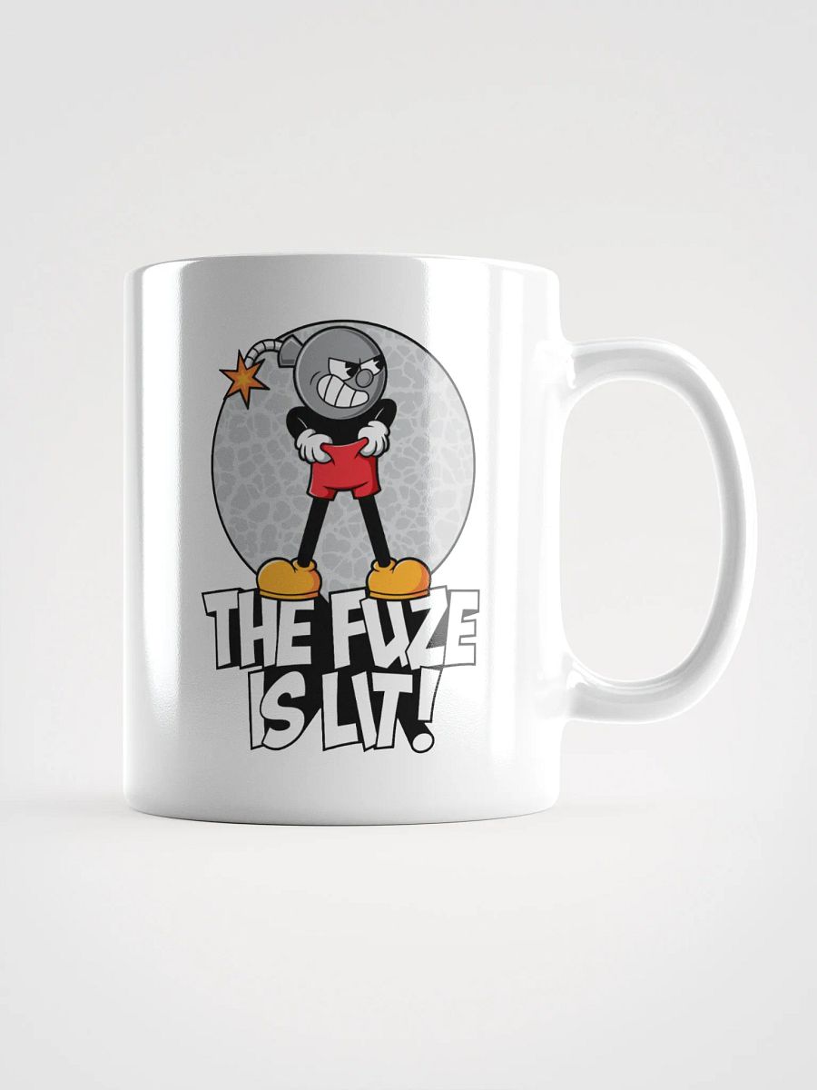 The Fuze is Lit – Activist Cartoon Coffee Mug product image (1)