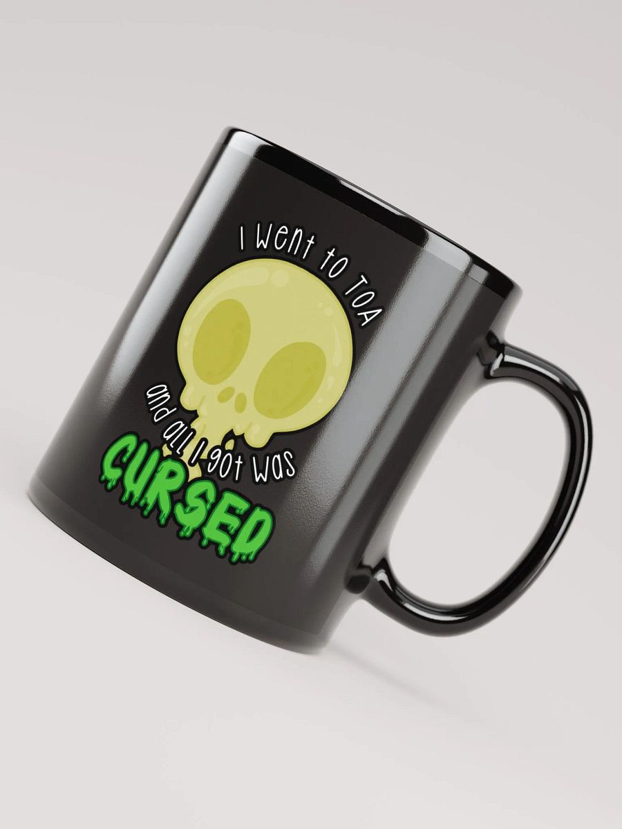 All I Got Was Cursed - Rogue - Black Glossy Mug product image (4)