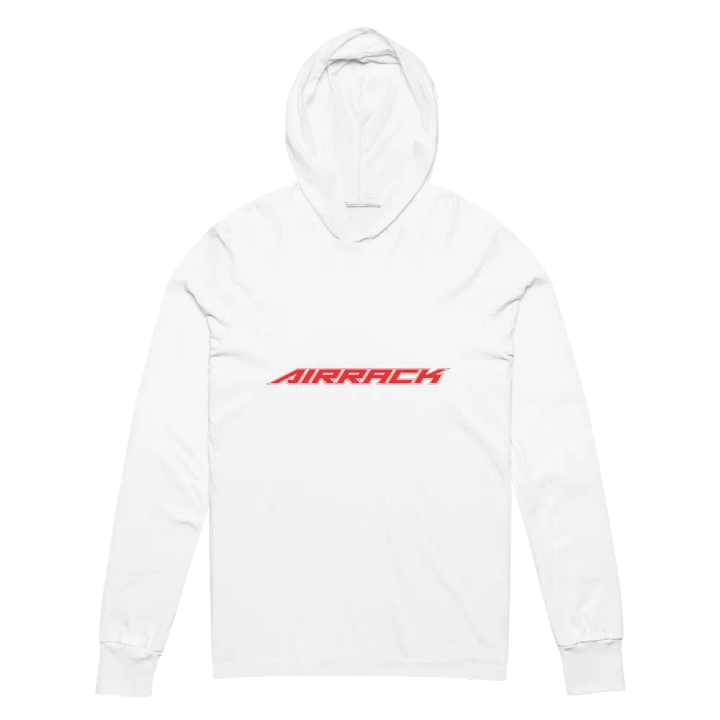 airrack - thin not a hoodie - bella-canvas-unisex-hooded-long-sleeve-tee product image (2)