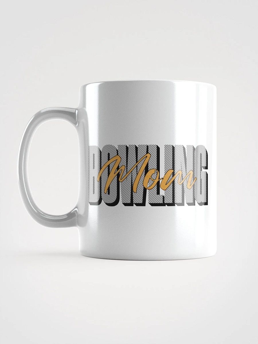 Mom Bowling Golden Mug product image (1)