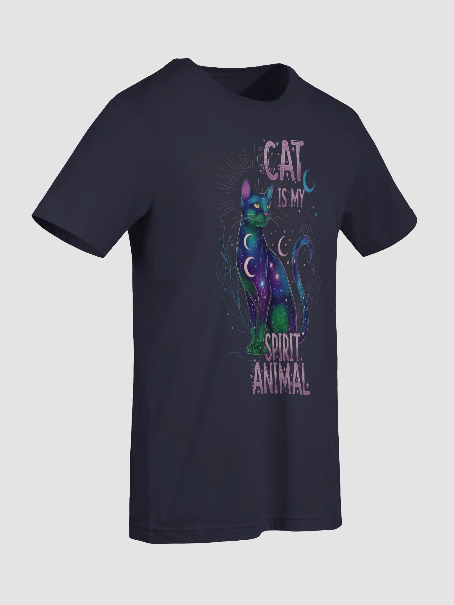 Cat is my spirit animal -dark edition- Premium * product image (9)