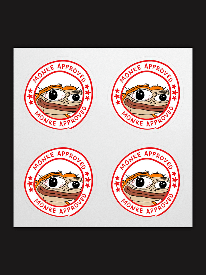 Stickers - Monke Approved product image (1)
