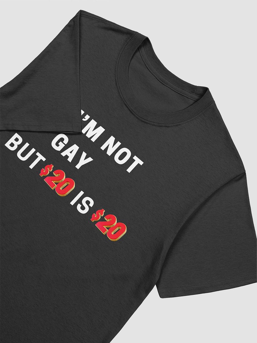 I'm Not Gay But $20 is $20 Unisex T-Shirt V26 product image (2)