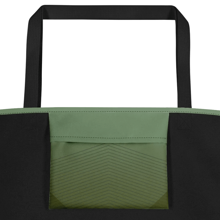All-Over Print Large Tote Bag w/ Pocket - Paris product image (5)