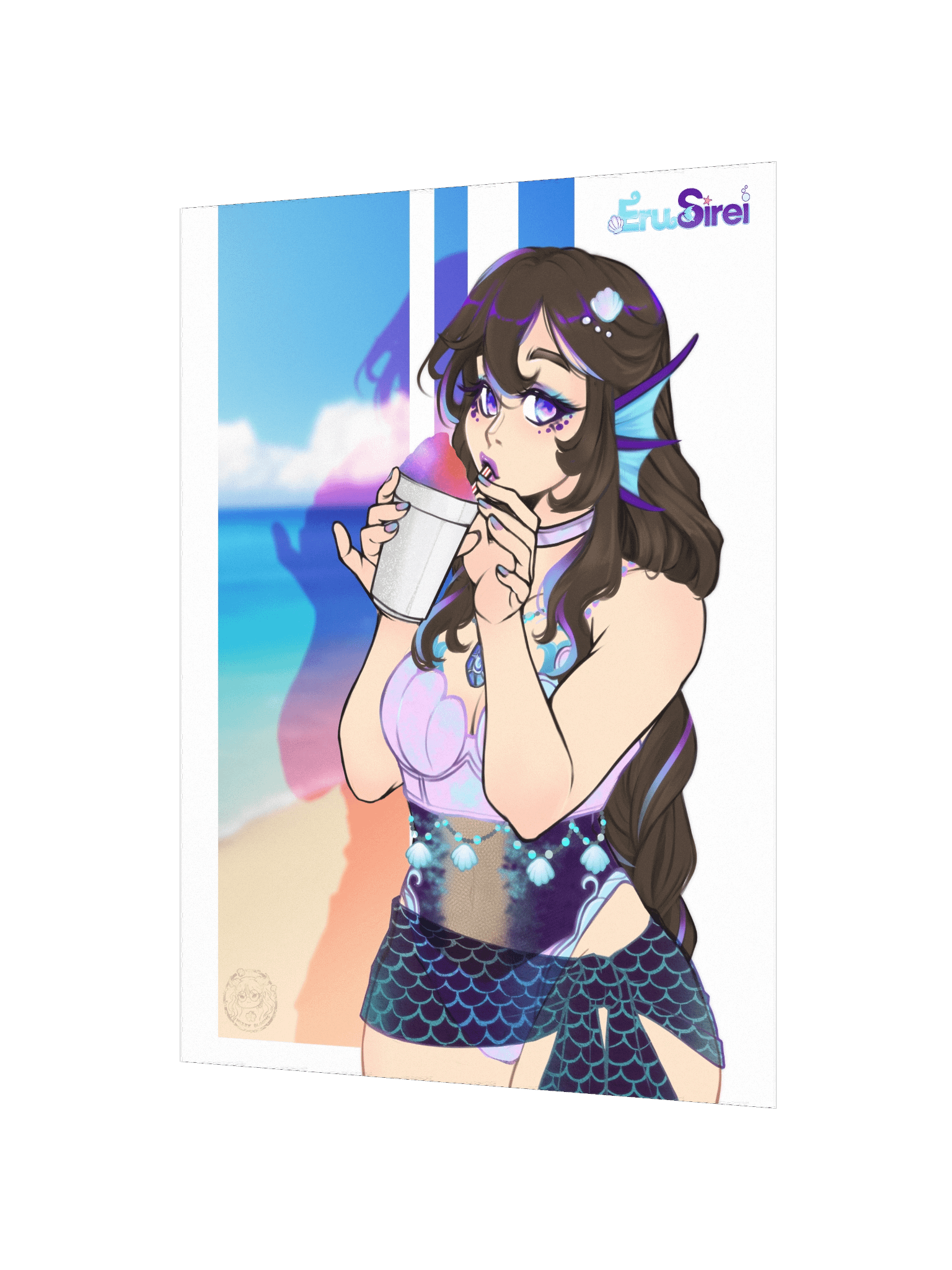 Eru Summer 2025 Piragua Poster 12"x16" product image (2)