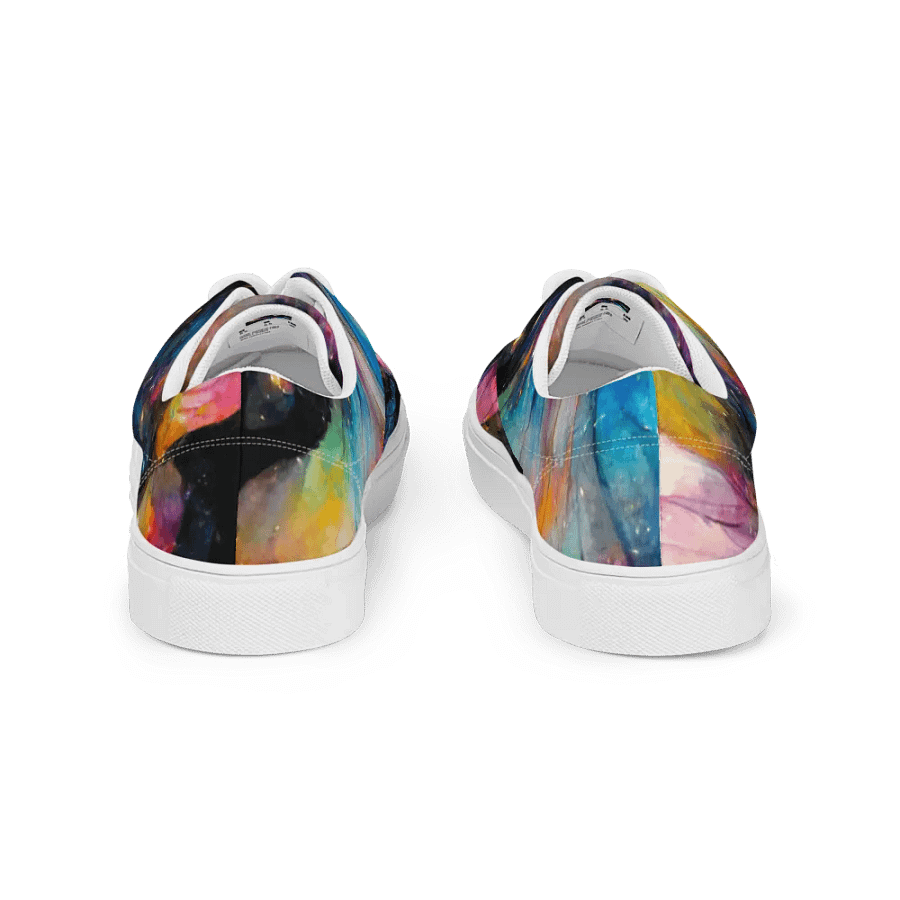 Womem's Cosmic Butterfly Lace-Up canvas Shoes product image (5)