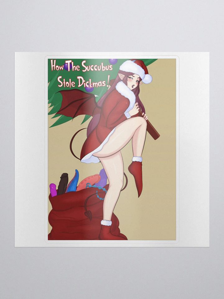 Succ Stole Dickmas Sticker product image (1)