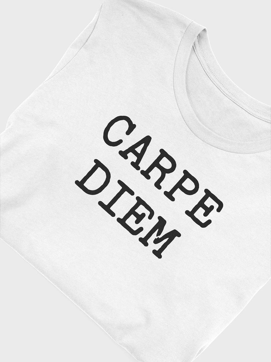 Carpe Diem T Shirt White product image (10)