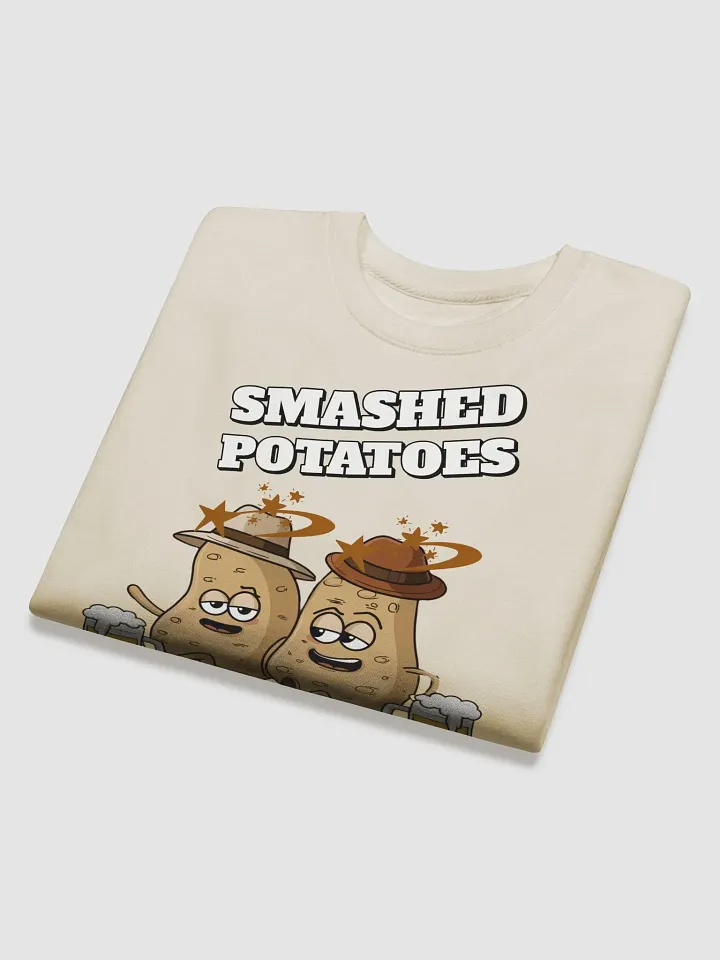 Smashed Potatoes - Funny Humorous Sweatshirt product image (2)