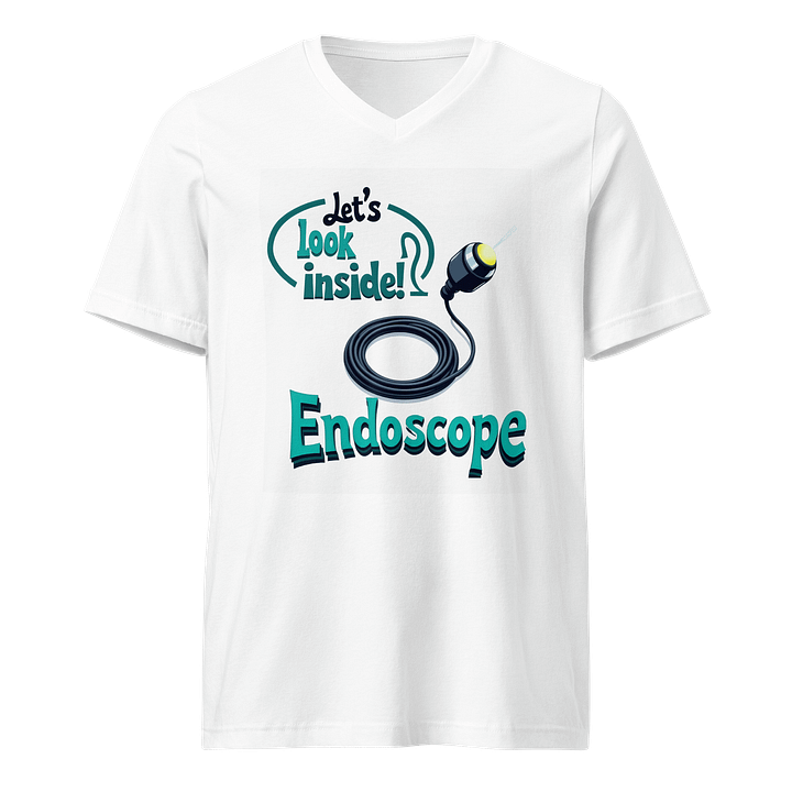 Explore Within: Endoscope Illustrated V-Neck Tee product image (1)