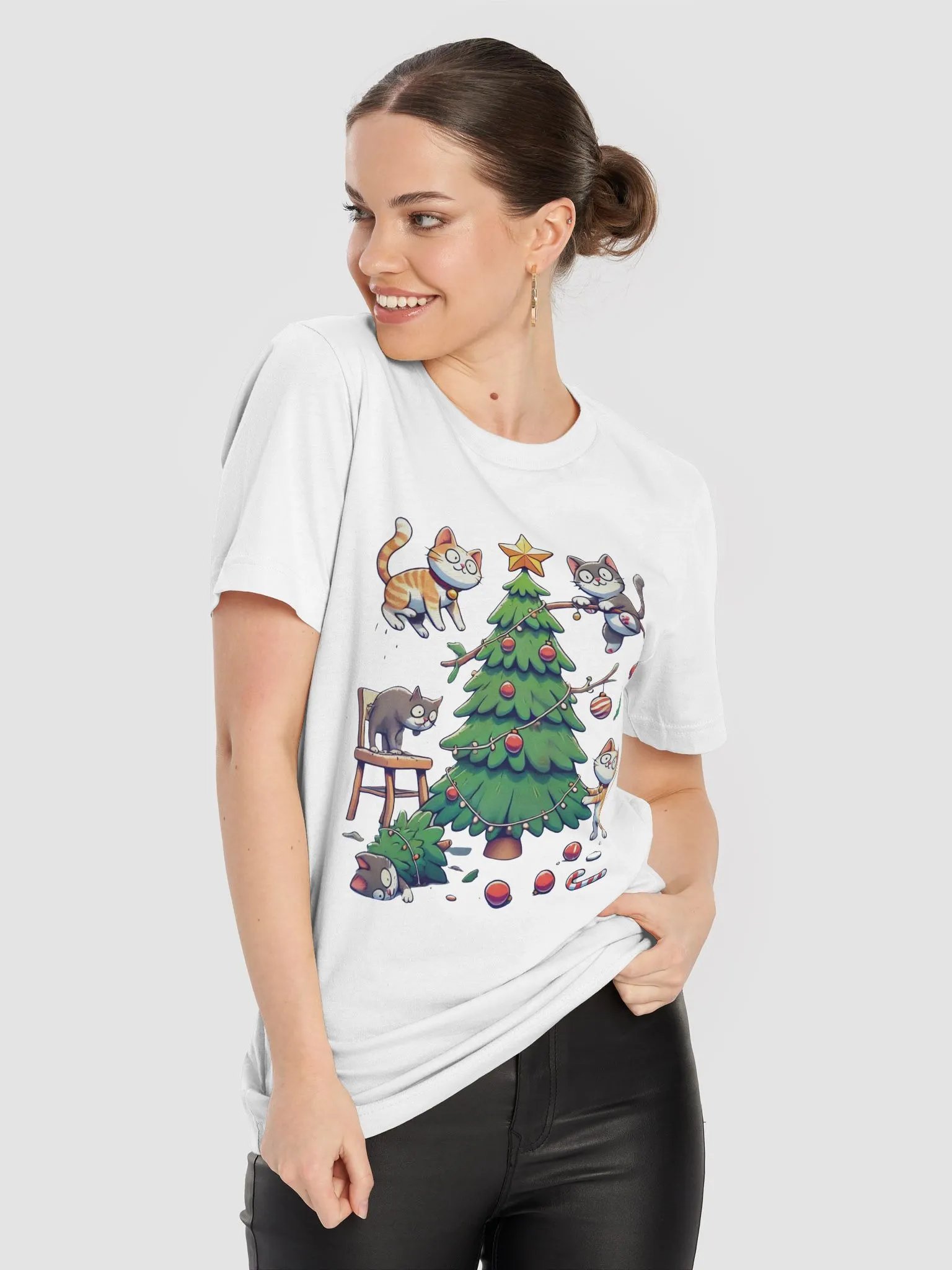 Cats & Christmas Chaos T-Shirt product image (99)