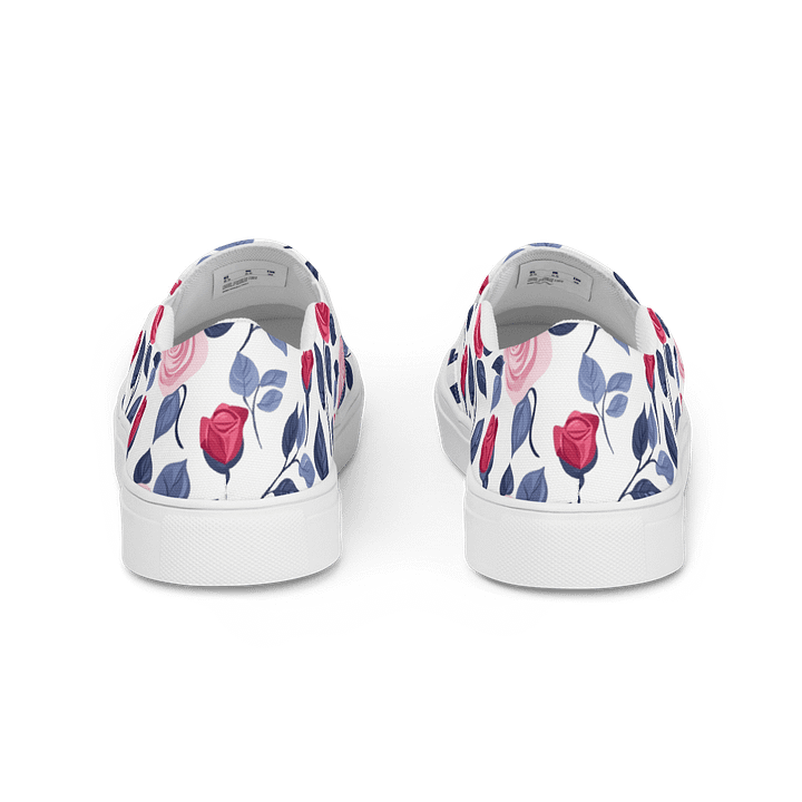 Roses in Bloom Slip-On Canvas Shoes product image (2)