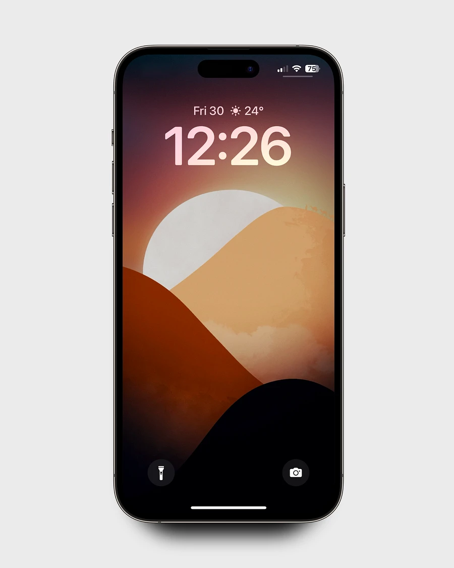 Namib Desert iOS16 Widget Complete Pack (ready for installation) product image (5)