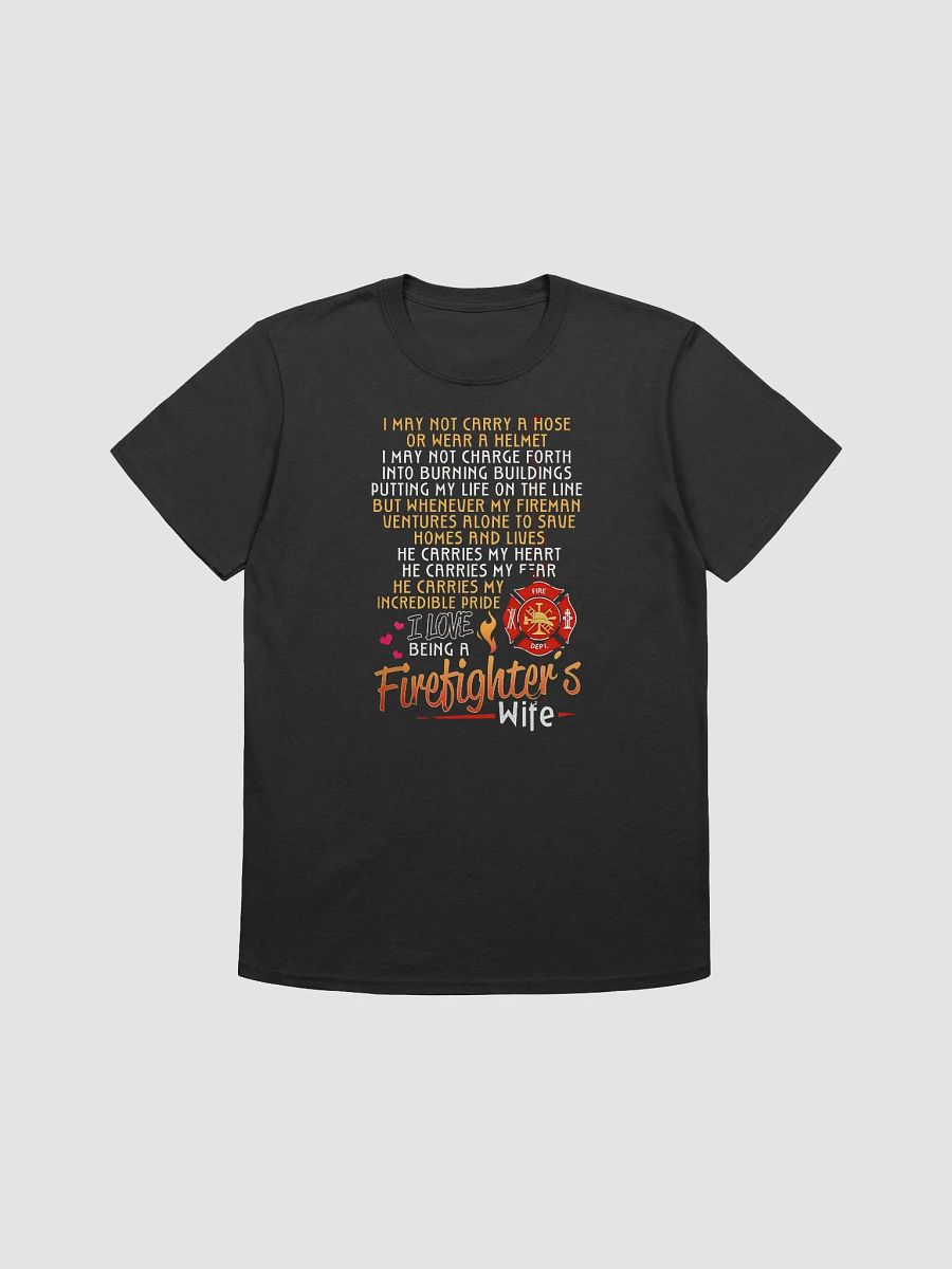 Firefighter's wife I'm not carry a hose - Unisex T-shirt | Gildan 64000 product image (1)