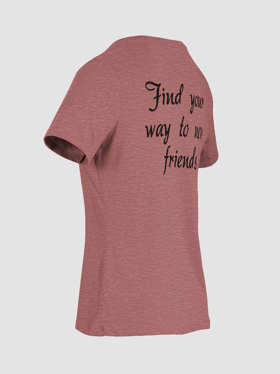 BaB Compass Women's V Neck Tee - Black Logo product image (11)