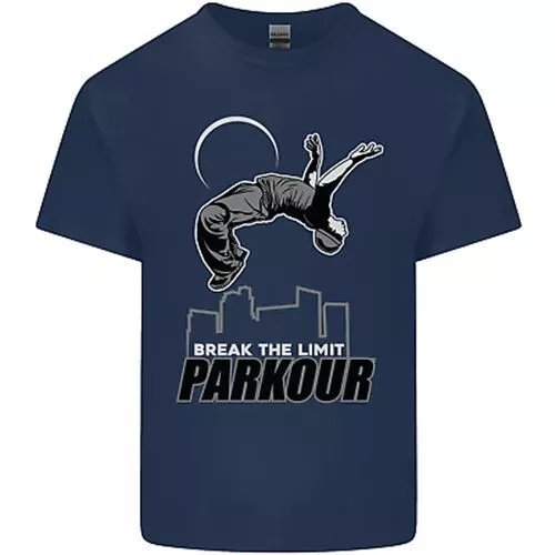 Parkour Free Running Break the Limit Kids T-Shirt Boys Girls product image (4)