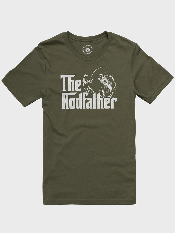 The Rodfather Funny Fishing Dad T-Shirt product image (1)